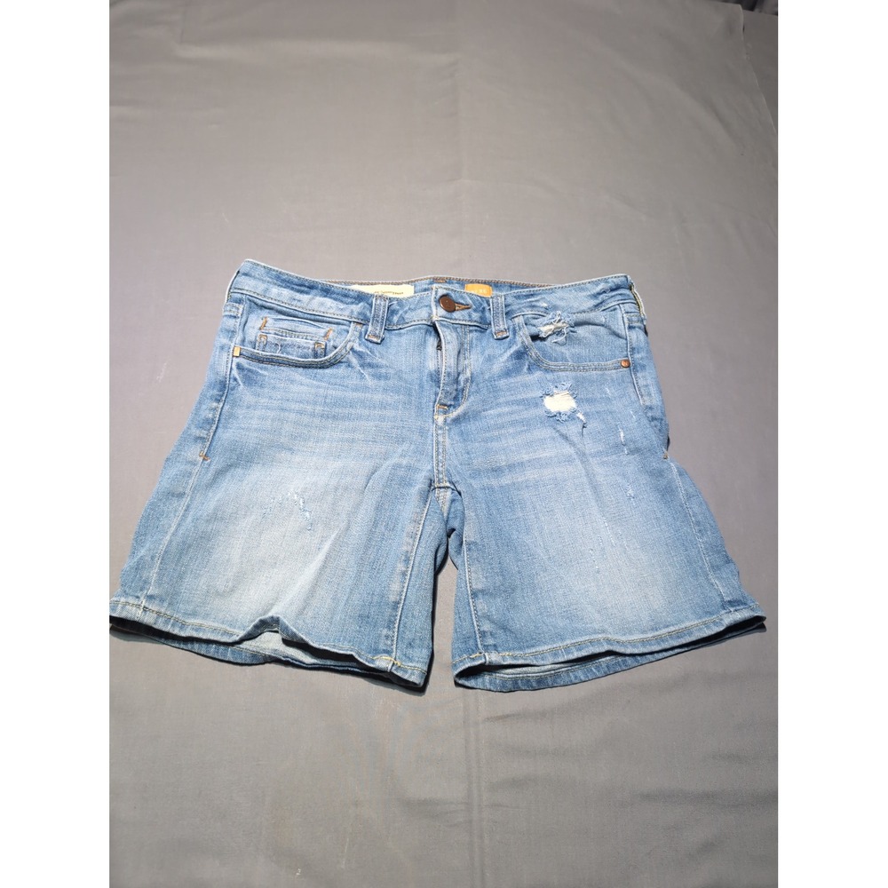 Pilcro and the Letterpress Denim Distressed Jean Shorts - Women's Size 26